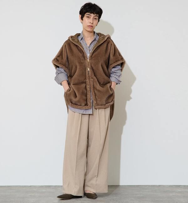 Liesse「梳毛調イージーワイドパンツ」|その他|