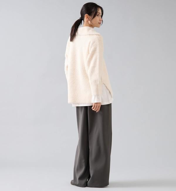 Liesse「セーラーカラーフェザーニット」|ニット・セーター|