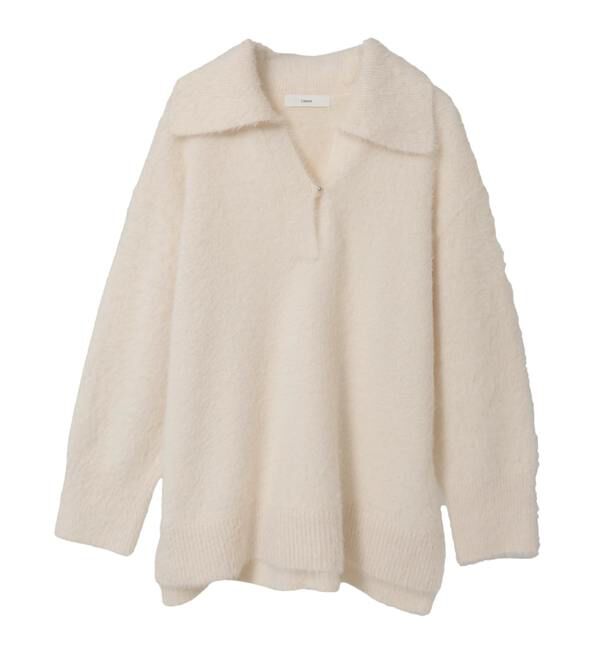 Liesse「セーラーカラーフェザーニット」|ニット・セーター|