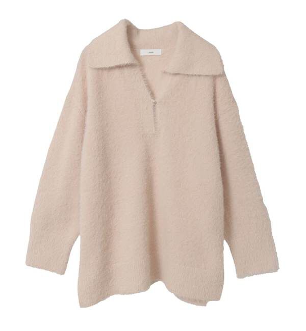 Liesse「セーラーカラーフェザーニット」|ニット・セーター|