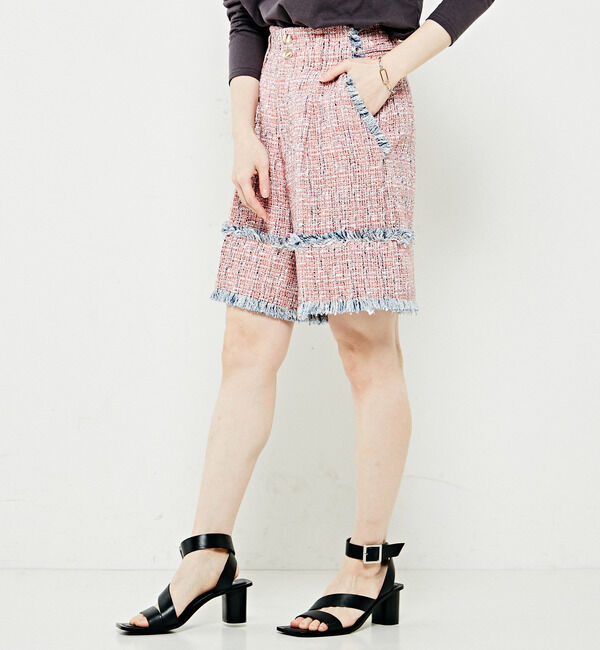 Soffitto「ツィードショー丈パンツ」|その他|