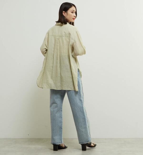 Soffitto「テンセル麻シアービックシルエットシャツ」|シャツ・ブラウス|