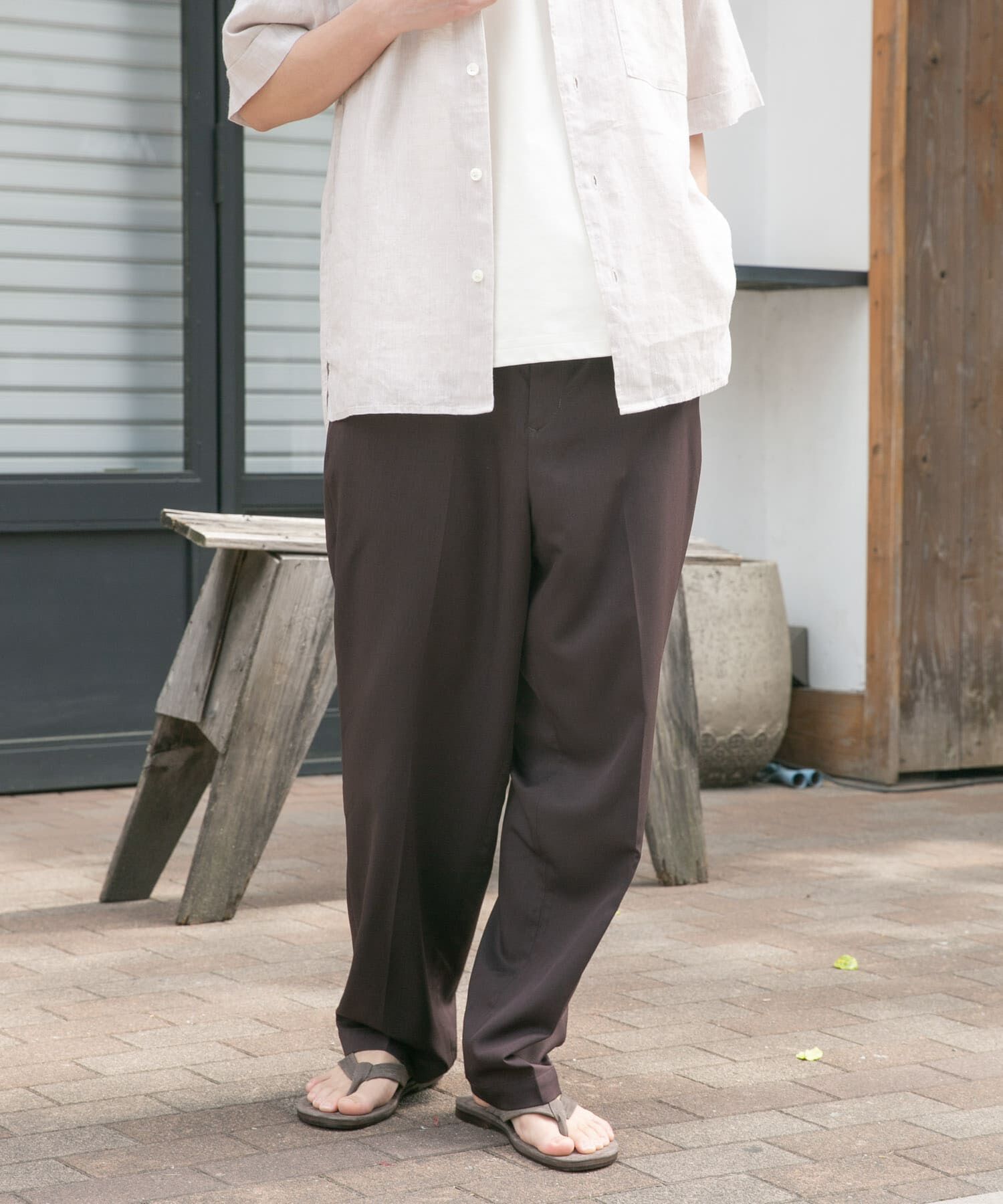 URBAN RESEARCH DOORS「FORK&SPOON　COOL FIBERイージーパンツ」|その他|