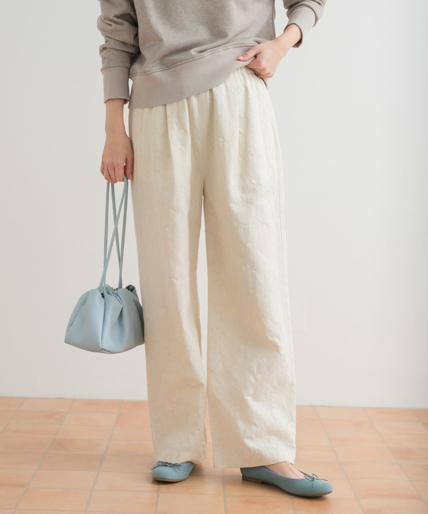 URBAN RESEARCH DOORS「ジャガードイージーパンツ」|その他|