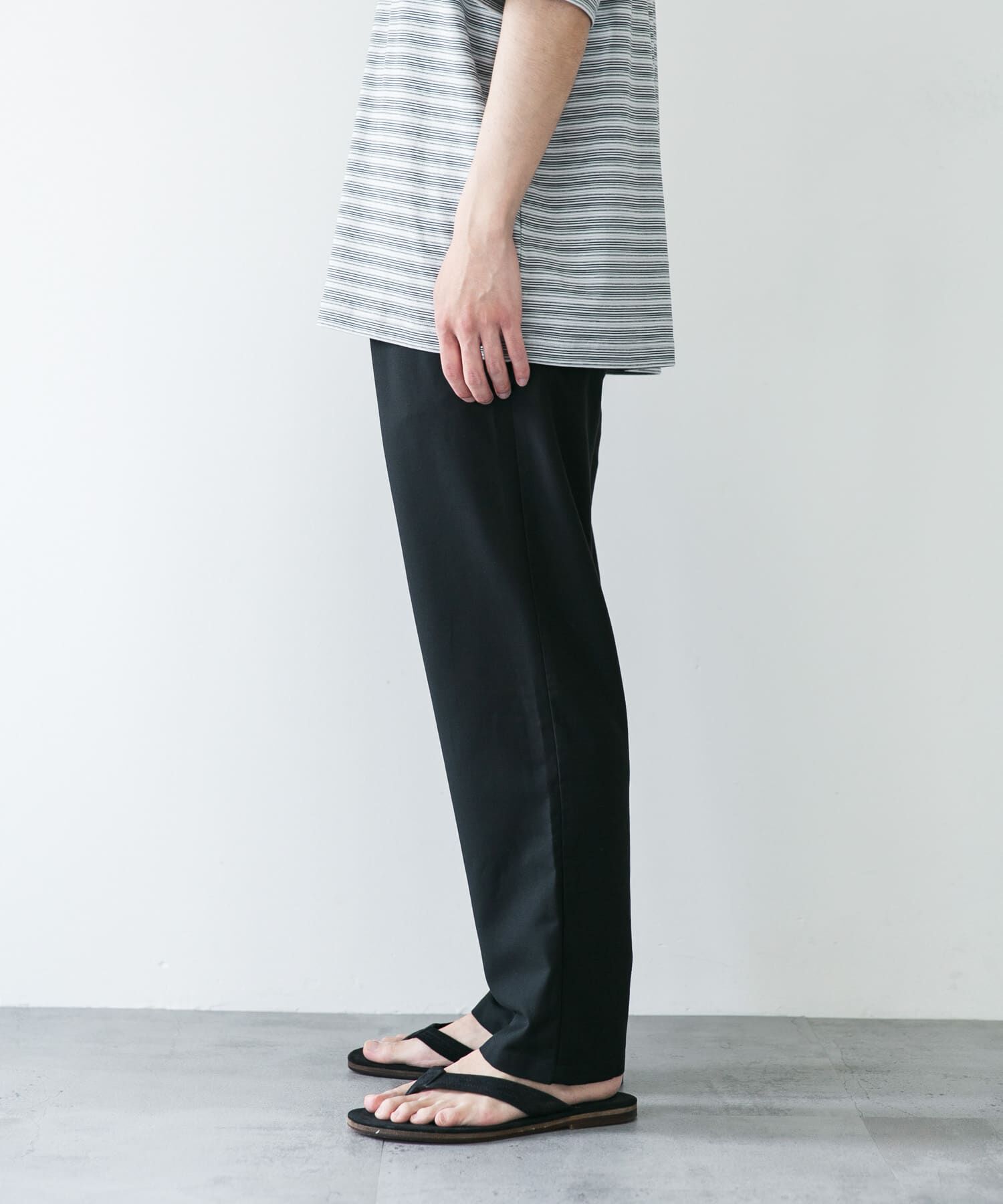 URBAN RESEARCH DOORS「『速乾/接触冷感/イージーケア』ウールライクイージートラウザー」|その他|