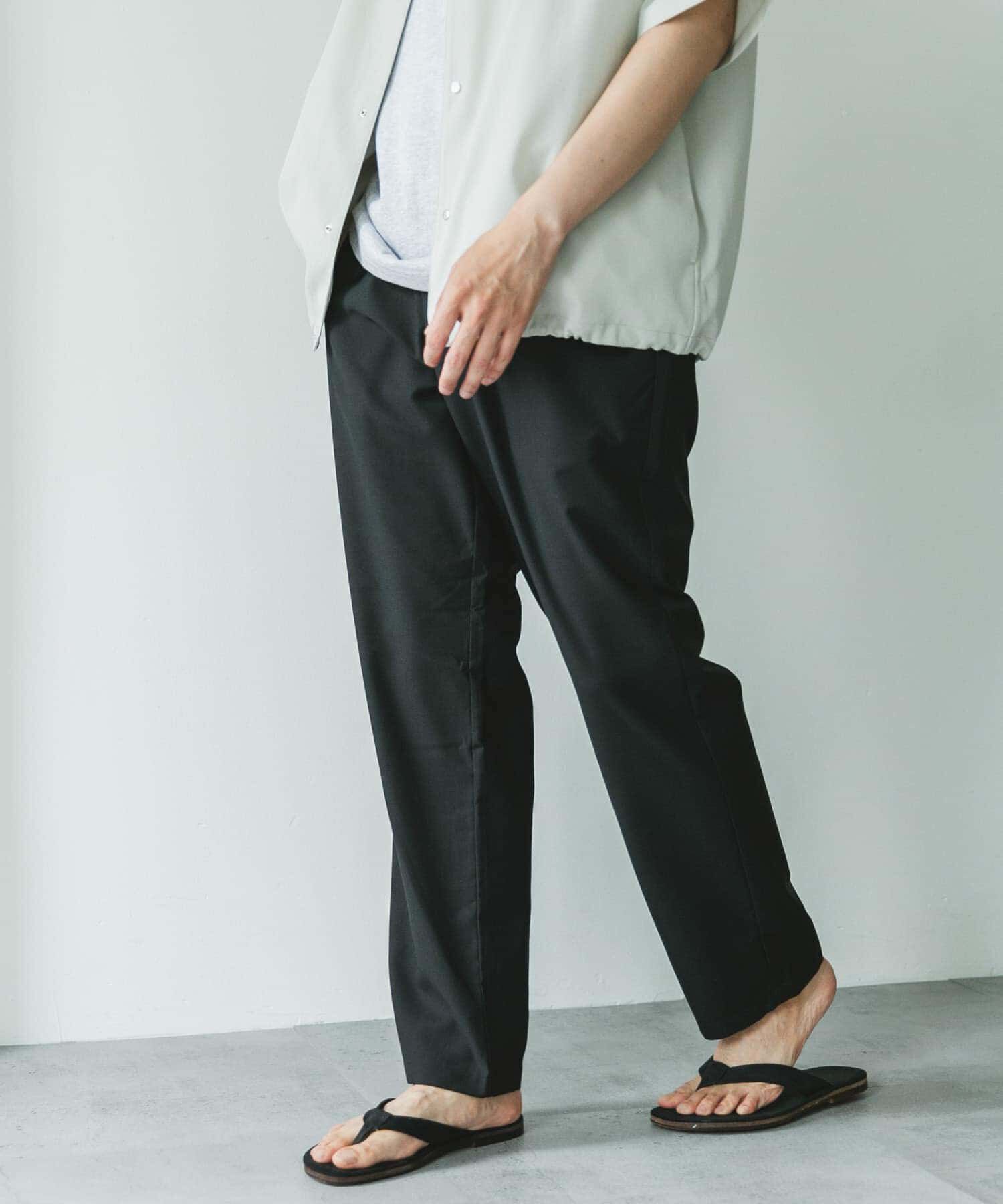 URBAN RESEARCH DOORS「『速乾/接触冷感/イージーケア』ウールライクイージートラウザー」|その他|