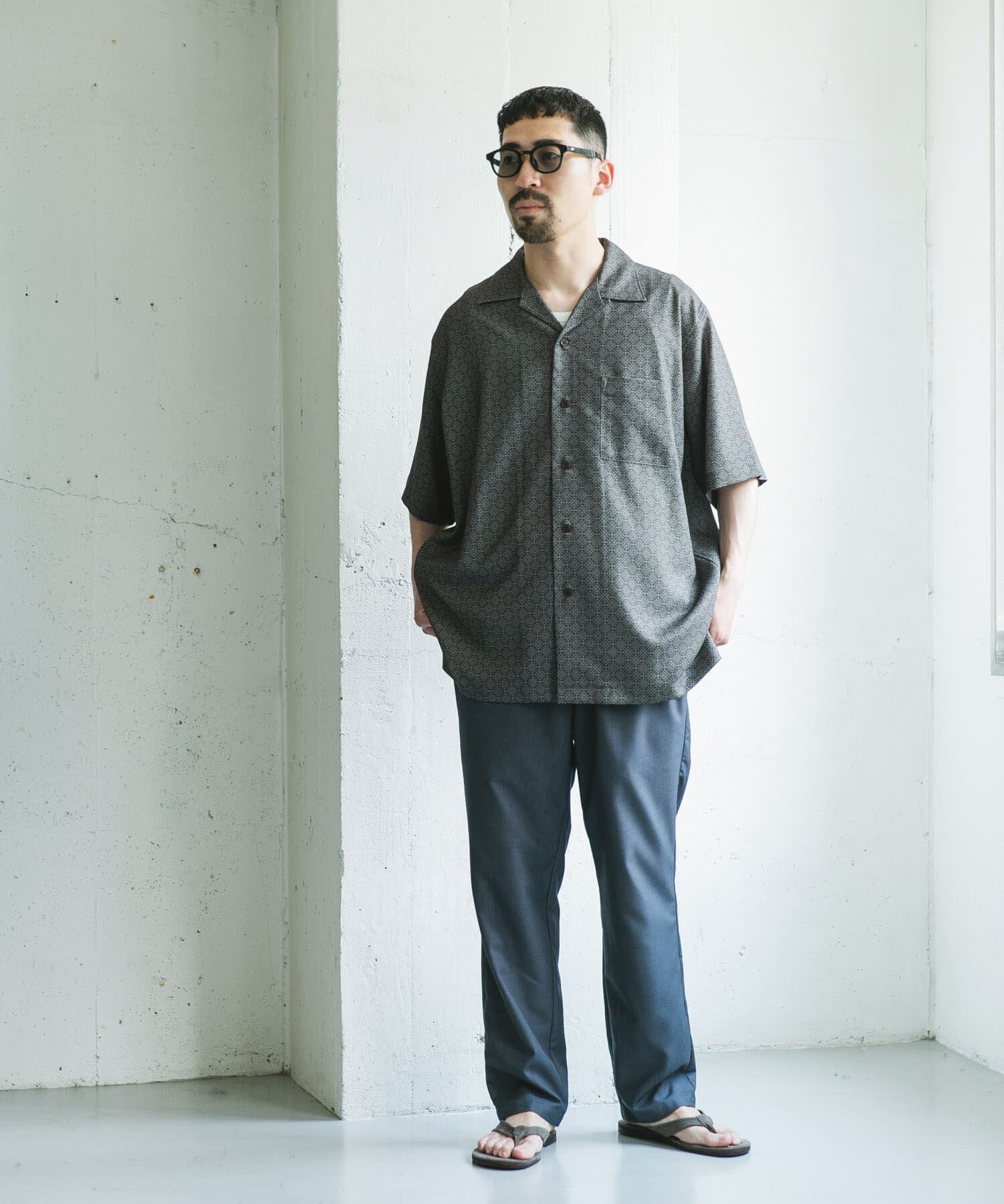 URBAN RESEARCH DOORS「『速乾/接触冷感/イージーケア』ウールライクイージートラウザー」|その他|