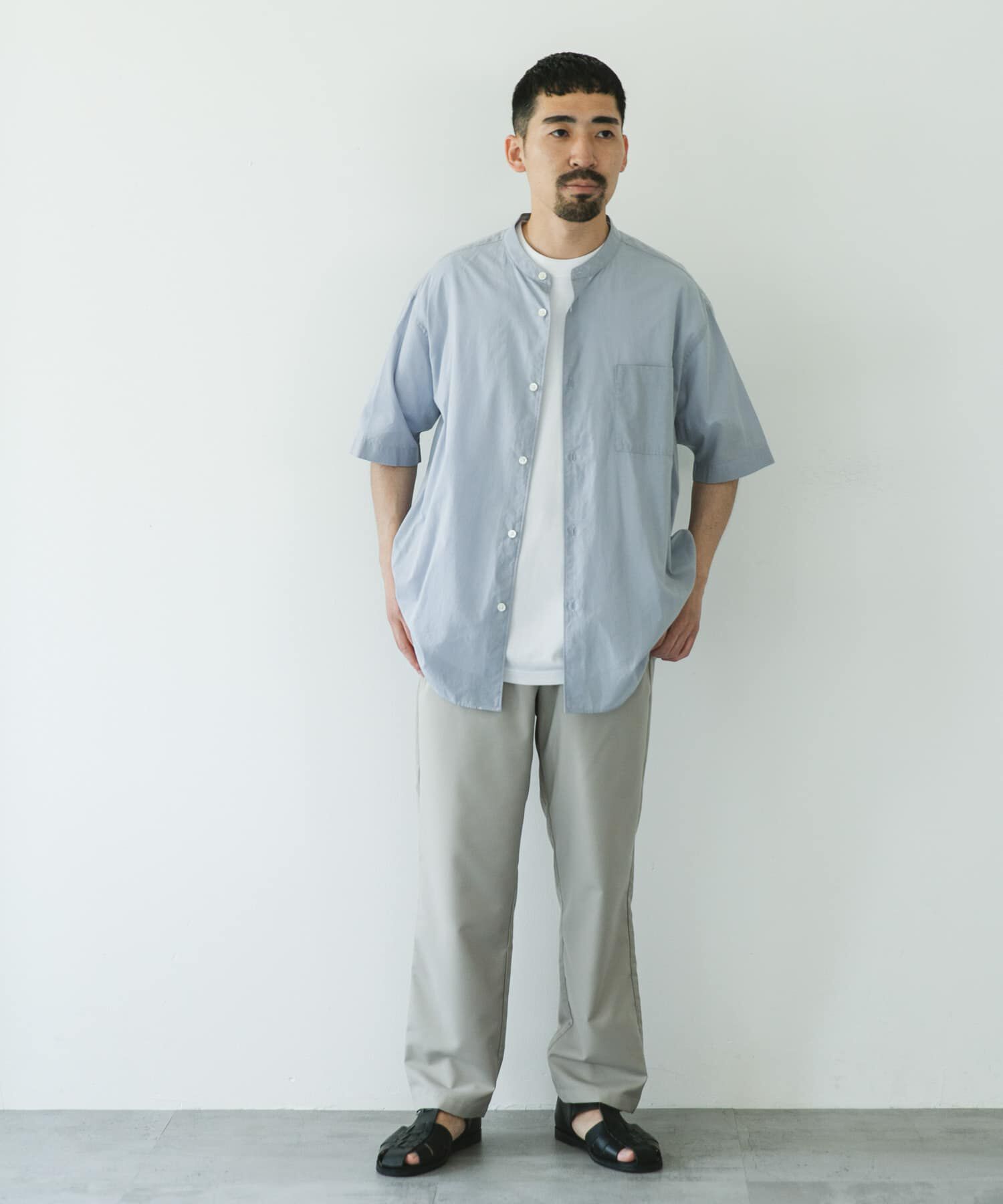 URBAN RESEARCH DOORS「『速乾/接触冷感/イージーケア』ウールライクイージートラウザー」|その他|