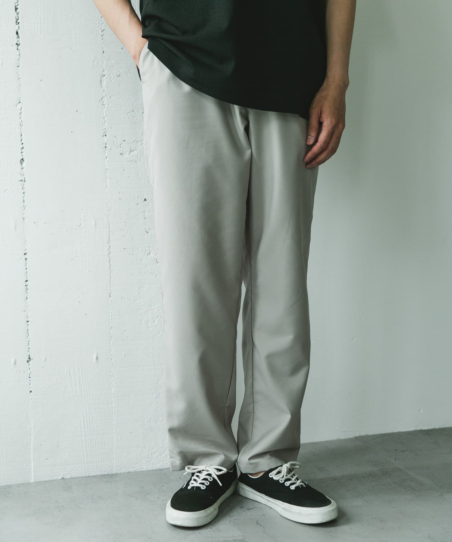 URBAN RESEARCH DOORS「『速乾/接触冷感/イージーケア』ウールライクイージートラウザー」|その他|