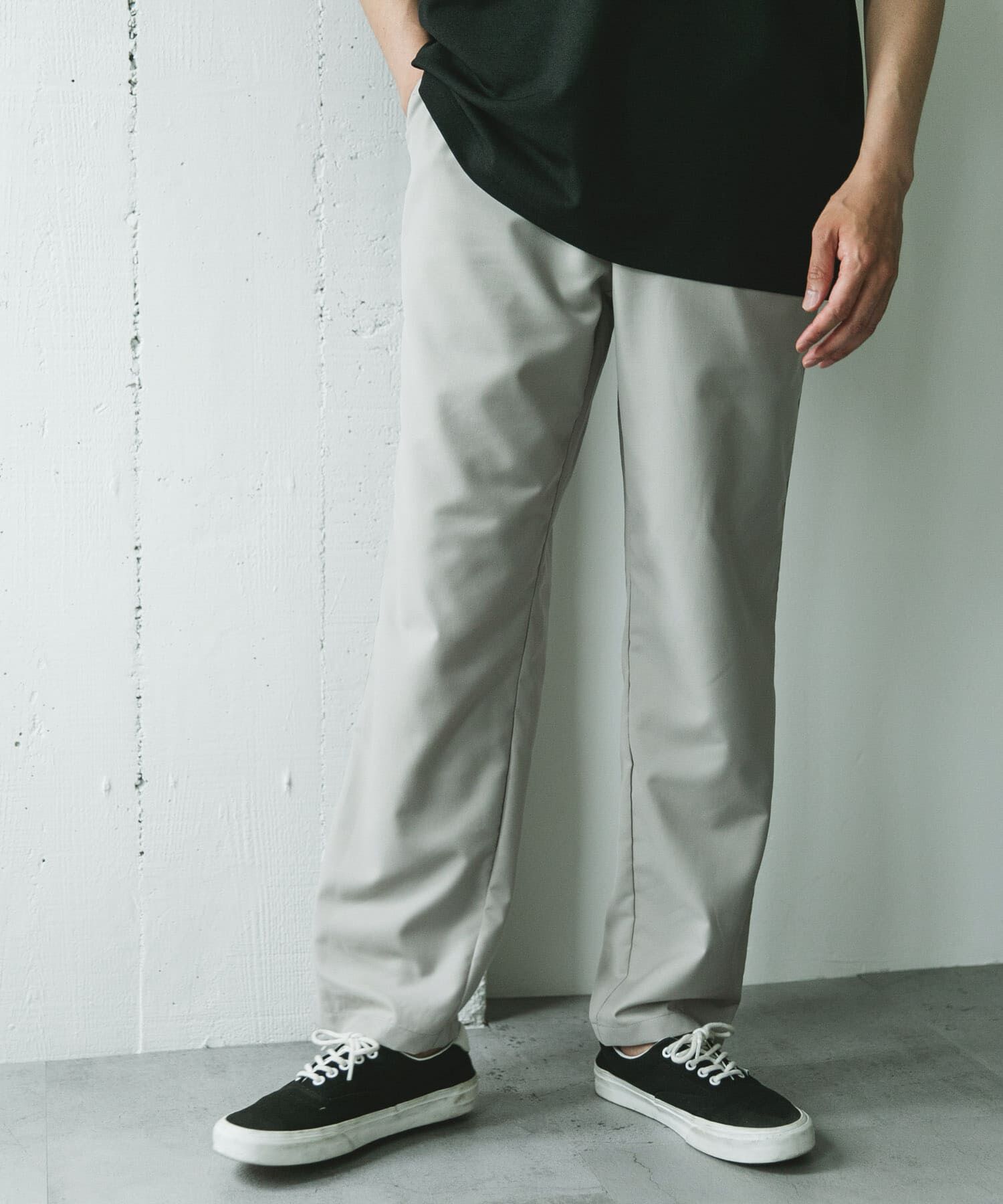 URBAN RESEARCH DOORS「『速乾/接触冷感/イージーケア』ウールライクイージートラウザー」|その他|