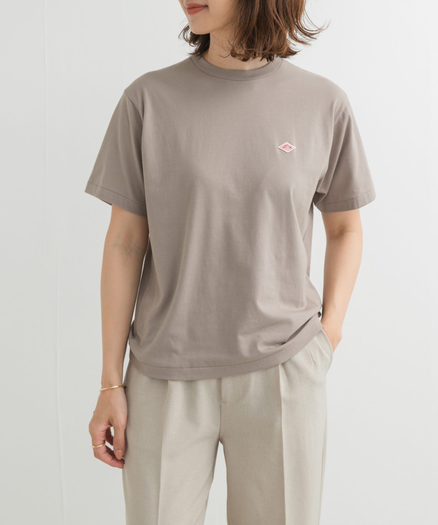 URBAN RESEARCH DOORS「DANTON　INNER T-SHIRTS」|Tシャツ・カットソー|