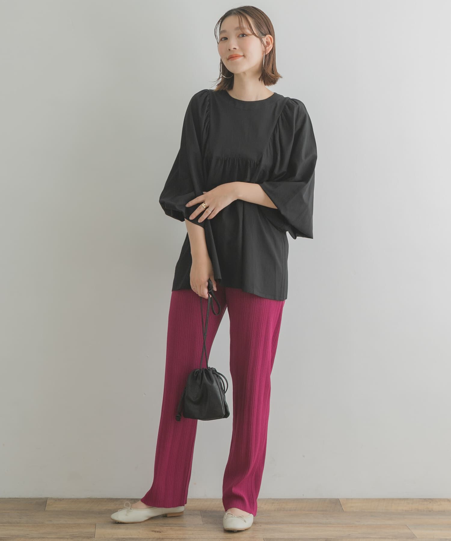 URBAN RESEARCH ROSSO「F by ROSSO　ウォッシャブルニットリブパンツ」|その他|