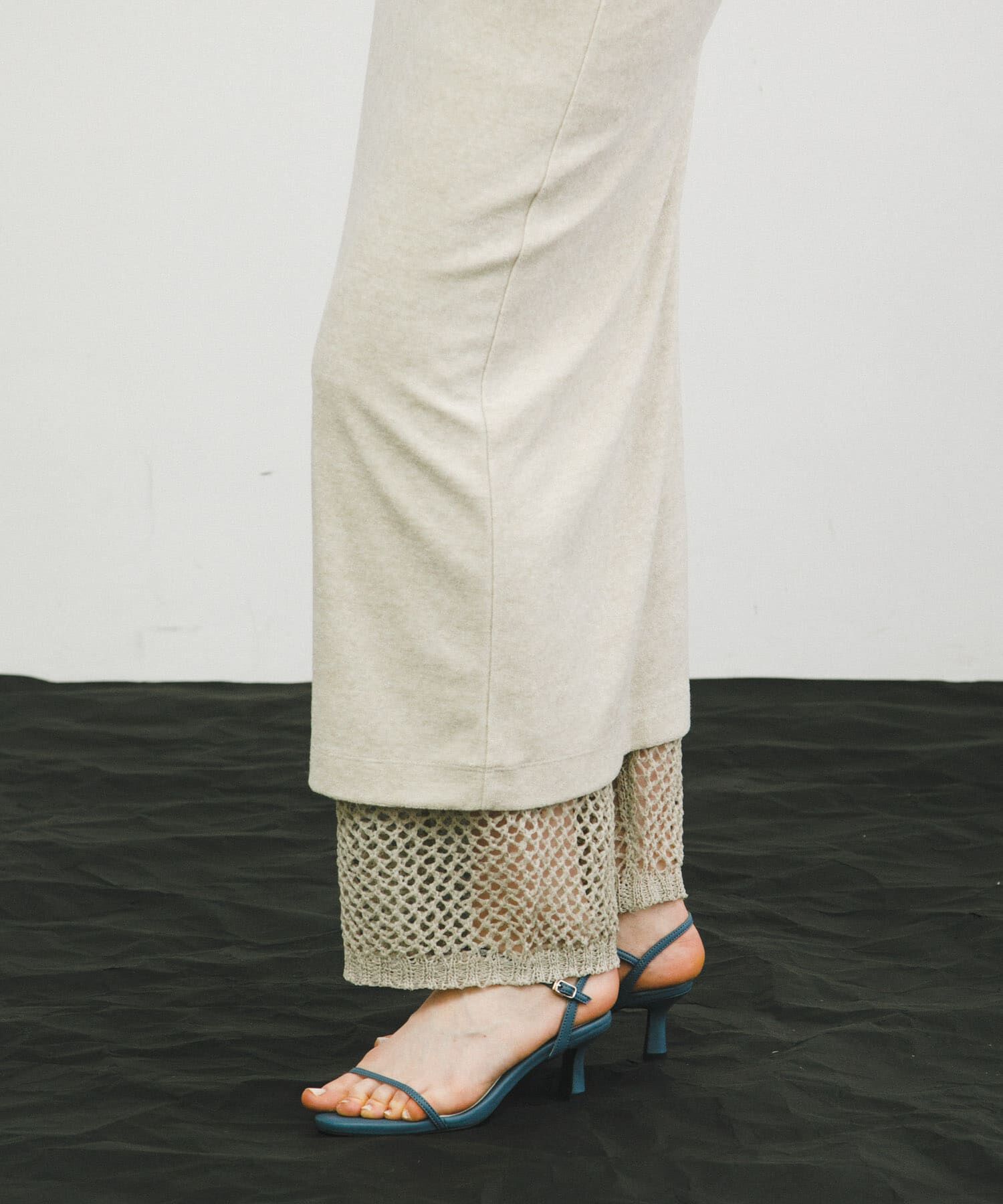 LAATO「tulle mesh knit pants」|その他|