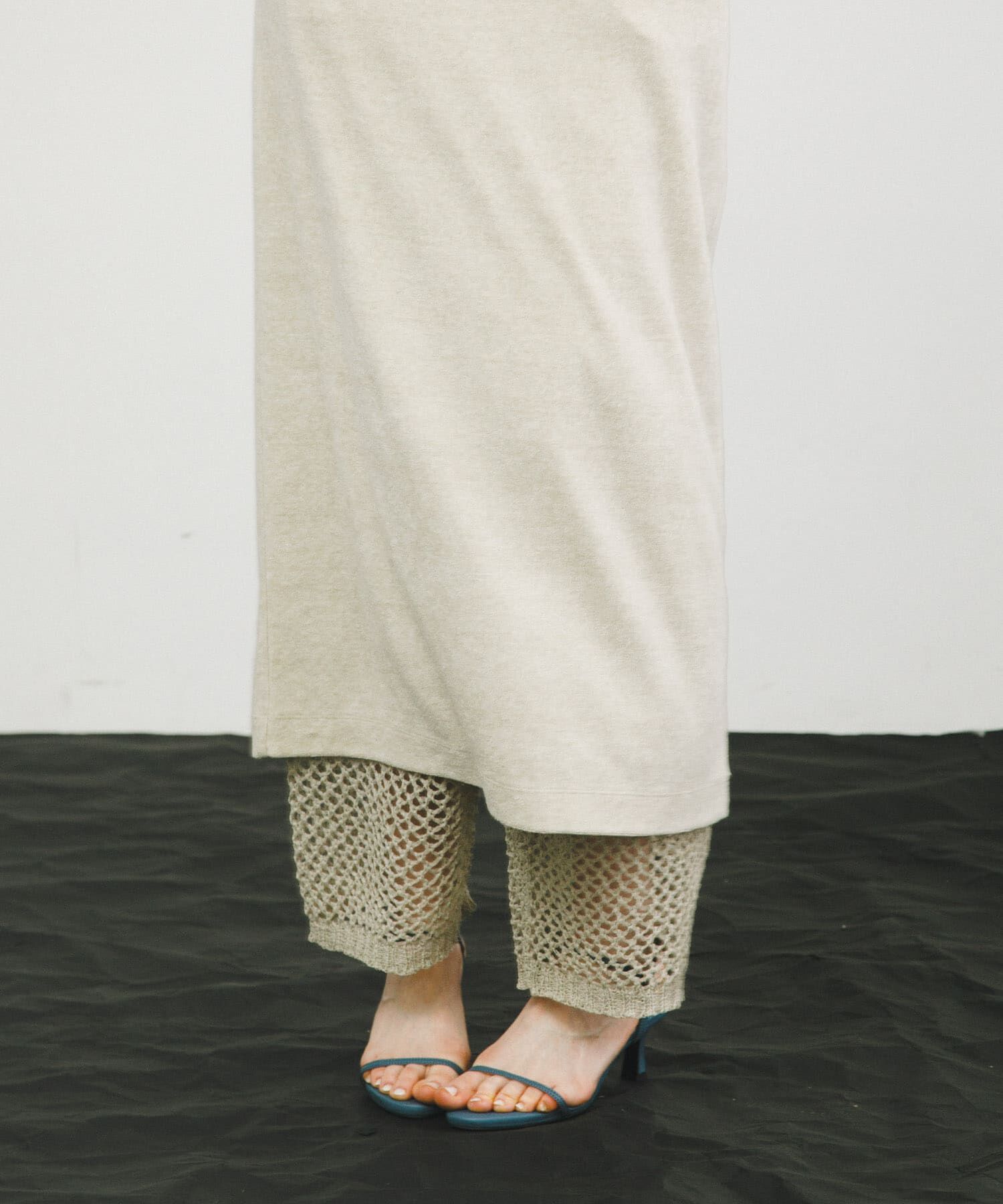 LAATO「tulle mesh knit pants」|その他|