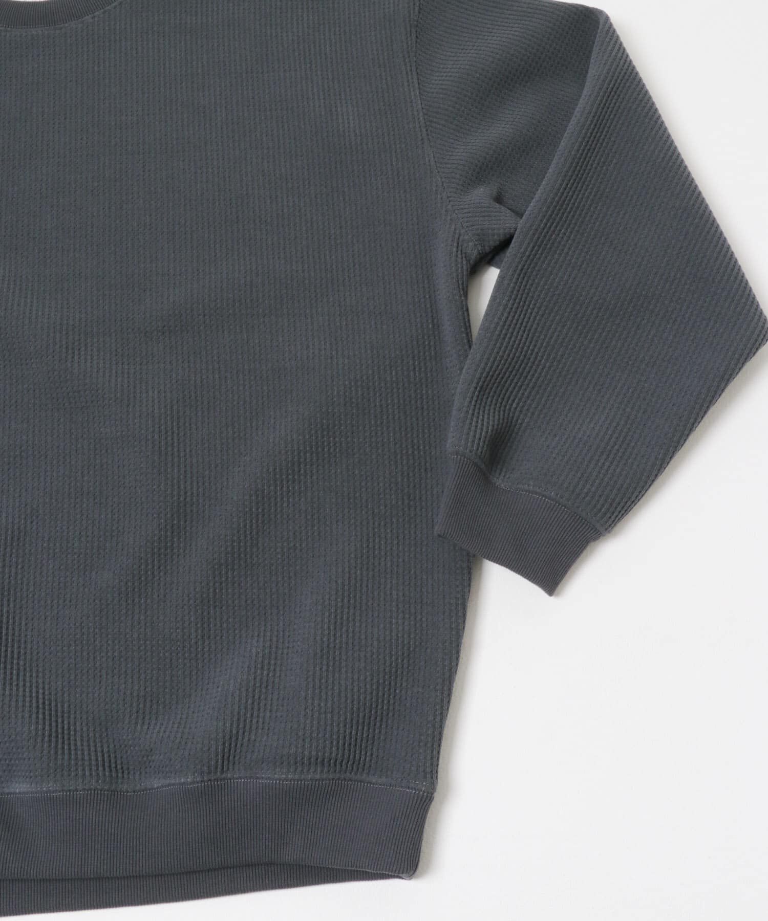 Sonny Label 「裏起毛ワッフルリラックスフィットプルオーバー」|Tシャツ・カットソー|