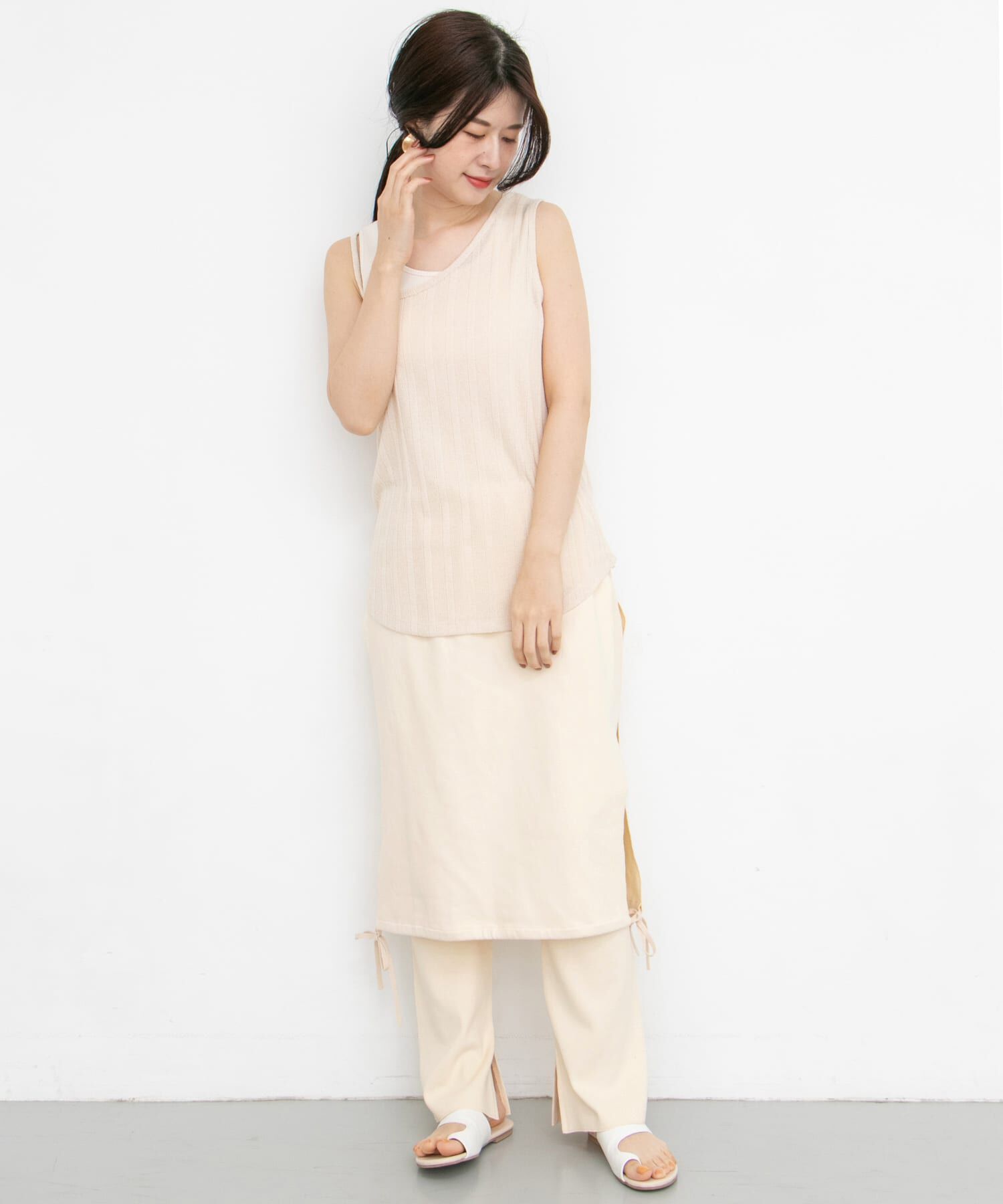  「2WAYスカートドッキングカットパンツ&there4;」|その他|