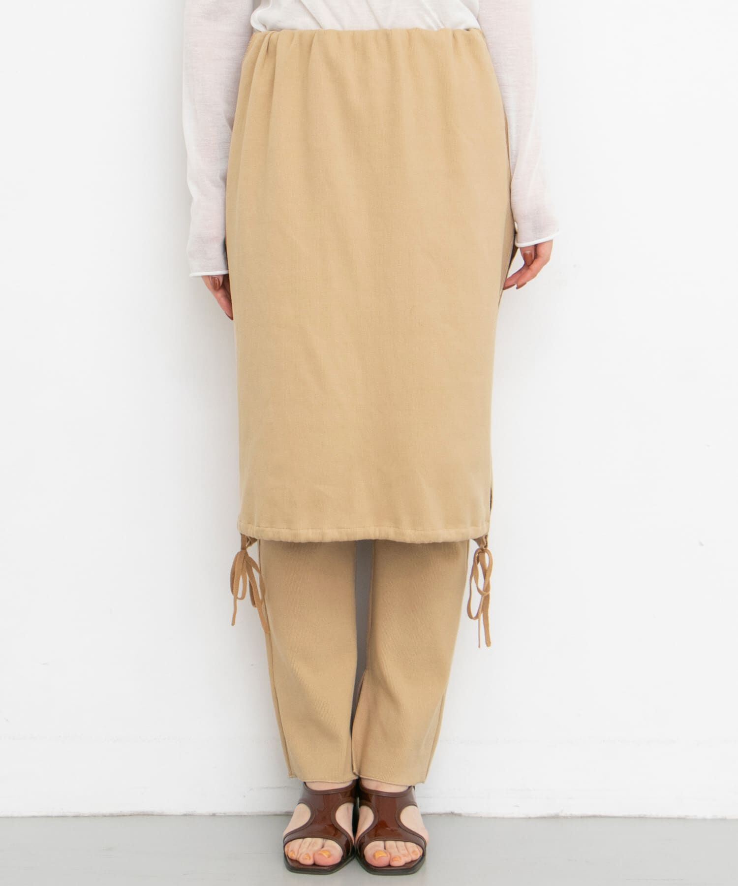  「2WAYスカートドッキングカットパンツ&there4;」|その他|