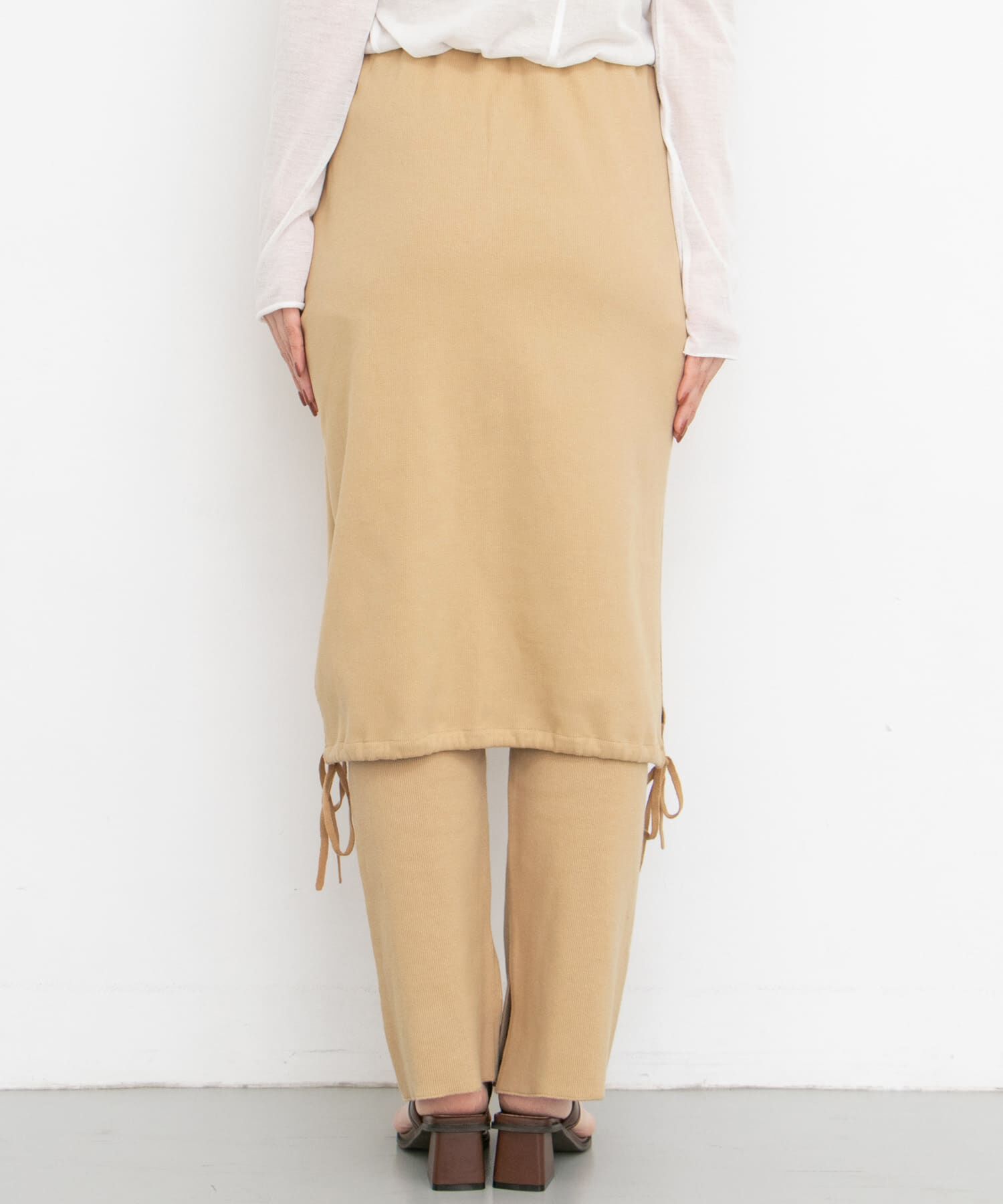  「2WAYスカートドッキングカットパンツ&there4;」|その他|