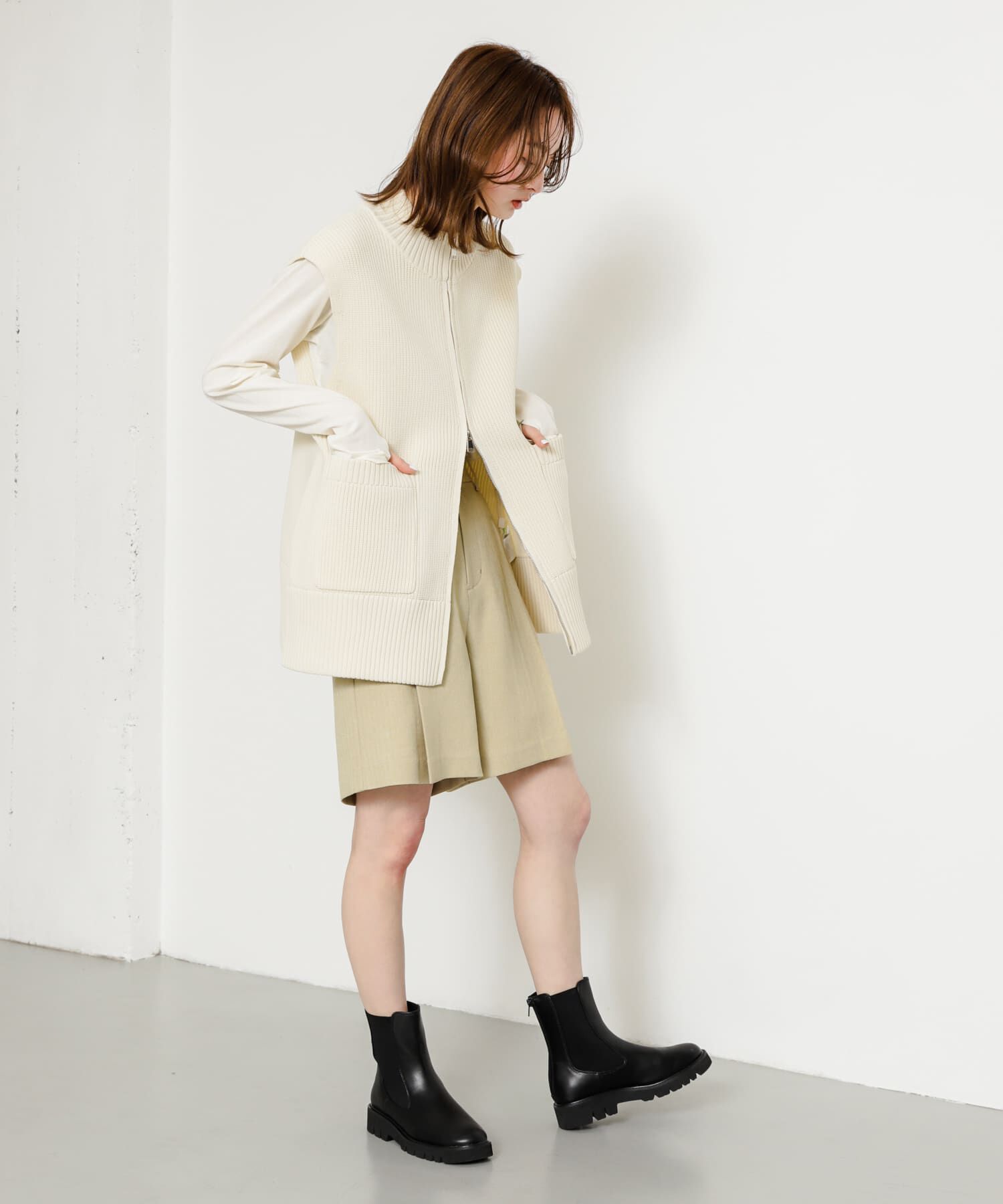 SENSE OF PLACE by URBAN RESEARCH「タックバミューダパンツ」|その他|