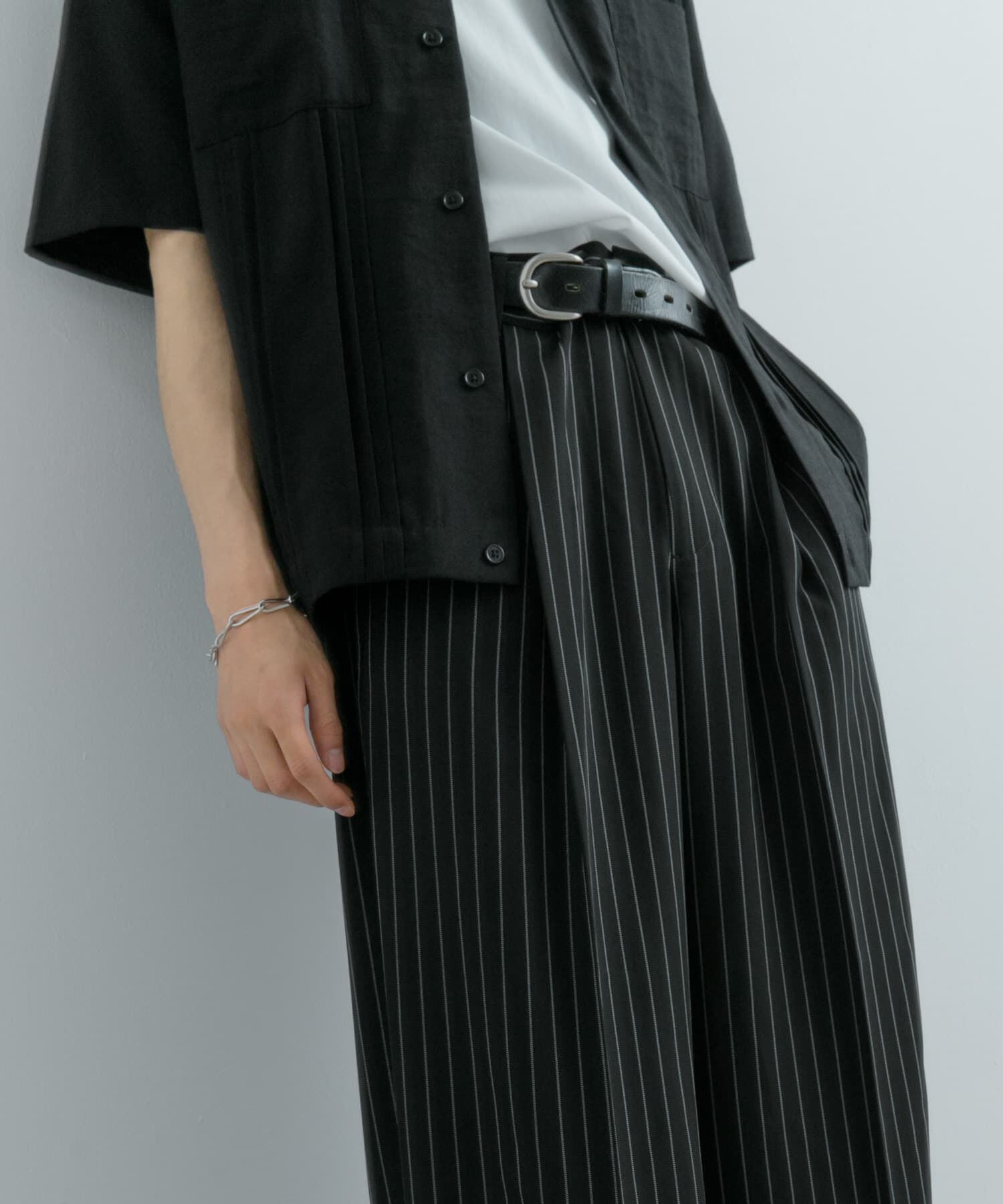 SENSE OF PLACE by URBAN RESEARCH「ワンタックピンストライプワイドスラックス」|その他|