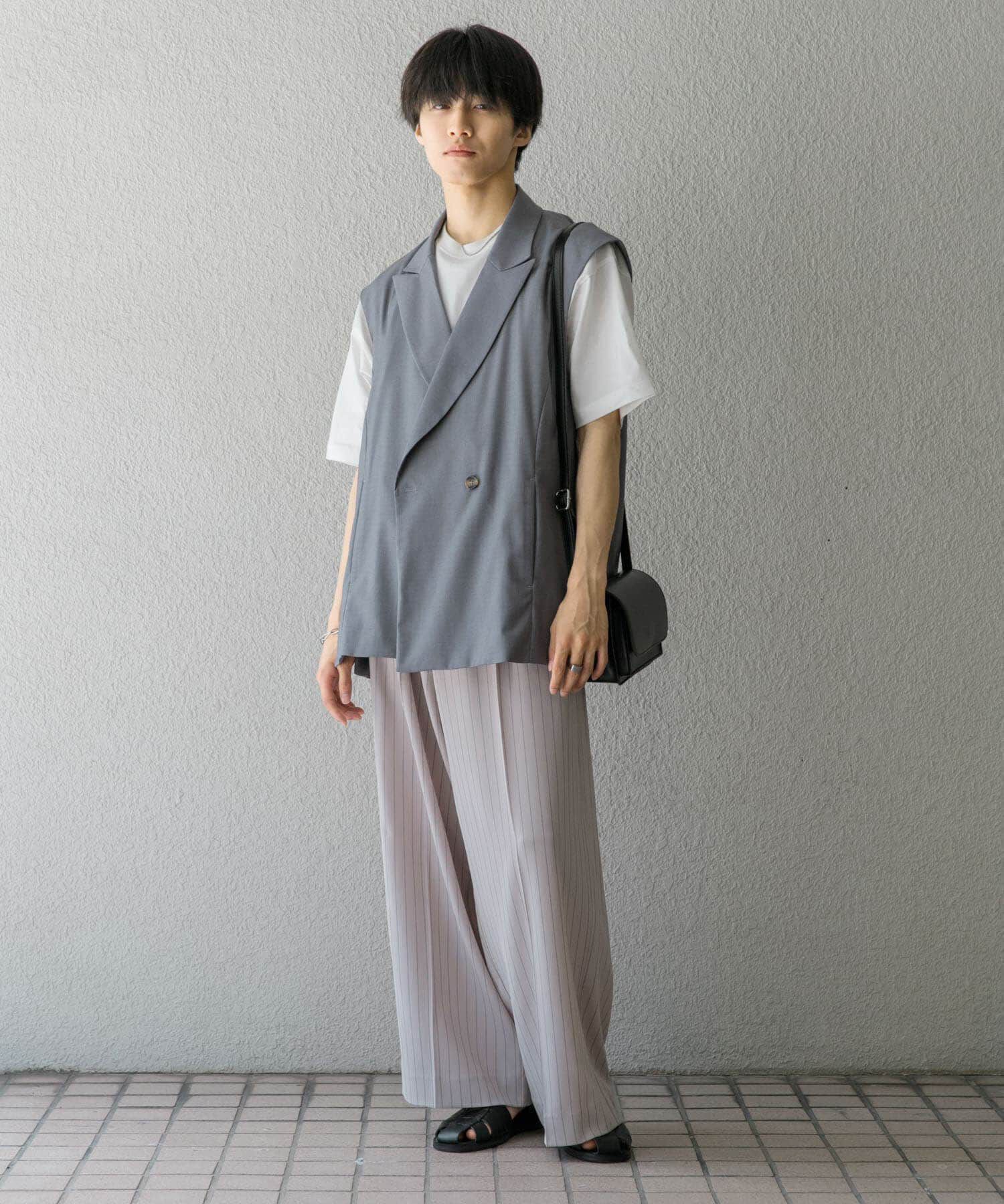 SENSE OF PLACE by URBAN RESEARCH「ワンタックピンストライプワイドスラックス」|その他|