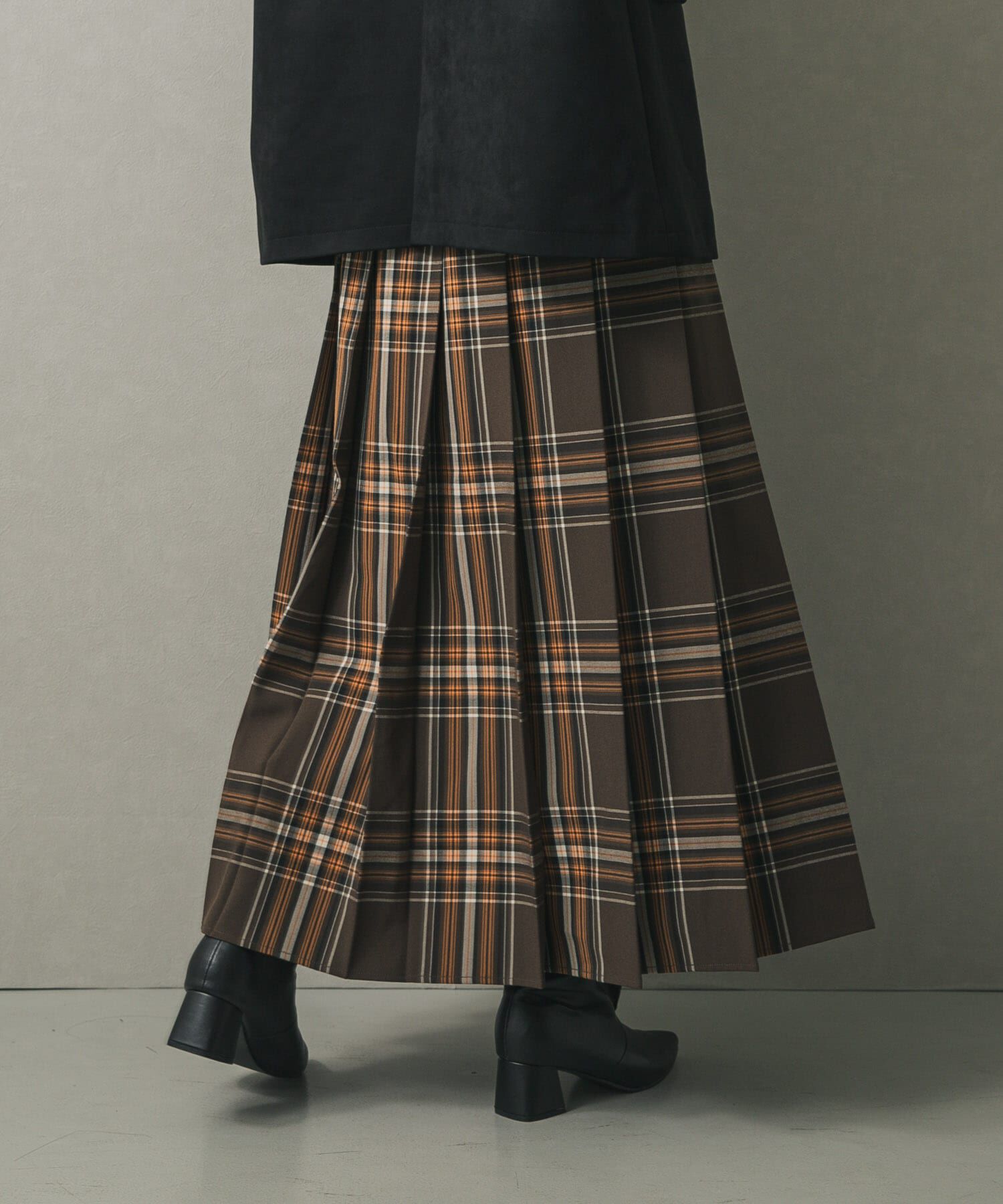 SENSE OF PLACE by URBAN RESEARCH「チェックプリーツスカート」|スカート|