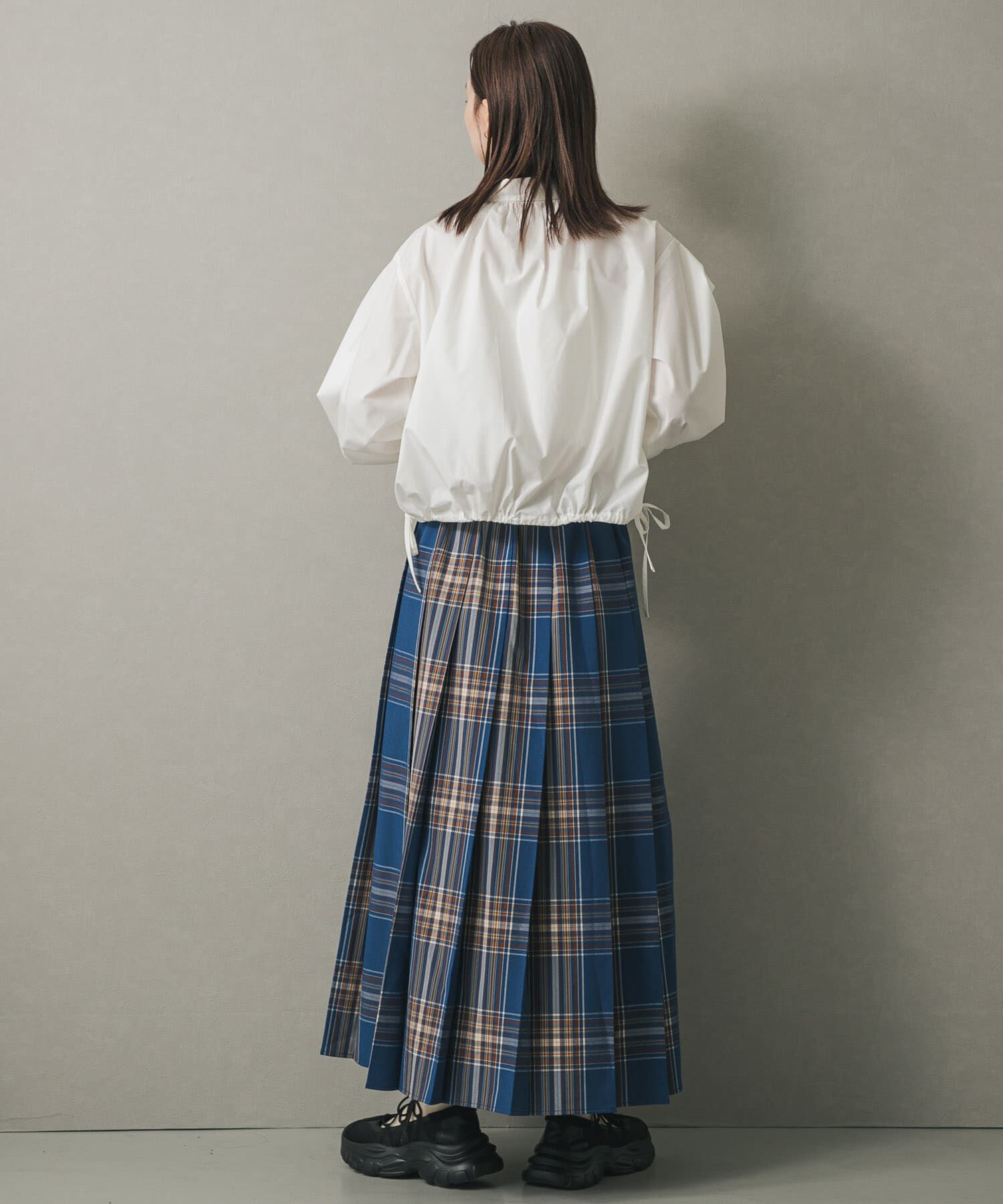 SENSE OF PLACE by URBAN RESEARCH「チェックプリーツスカート」|スカート|