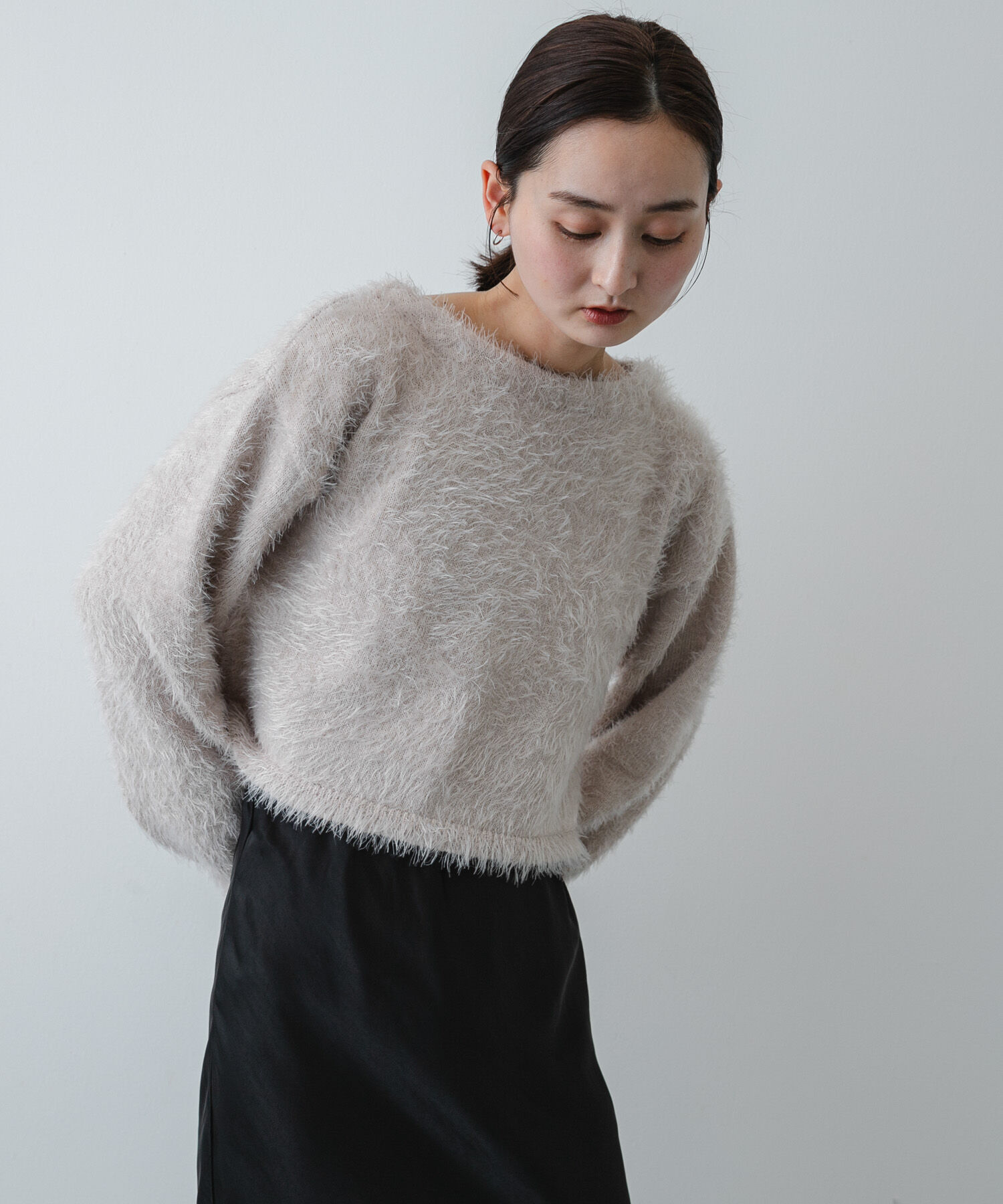 SENSE OF PLACE by URBAN RESEARCH「クロップドシャギーセーター」|ニット・セーター|