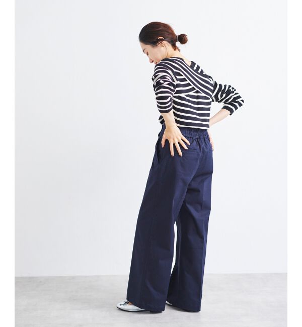 le.coeur blanc「クロスデザインニットプルオーバー」|ニット・セーター|