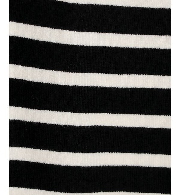 le.coeur blanc「クロスデザインニットプルオーバー」|ニット・セーター|