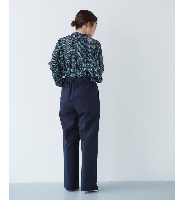 le.coeur blanc「《手洗い可能》マリンワイドパンツ」|その他|