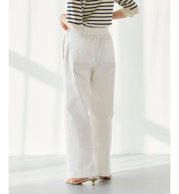 le.coeur blanc「《手洗い可能》マリンワイドパンツ」|その他|