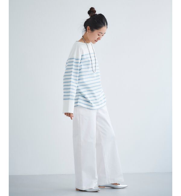 le.coeur blanc「《手洗い可能》マリンワイドパンツ」|その他|