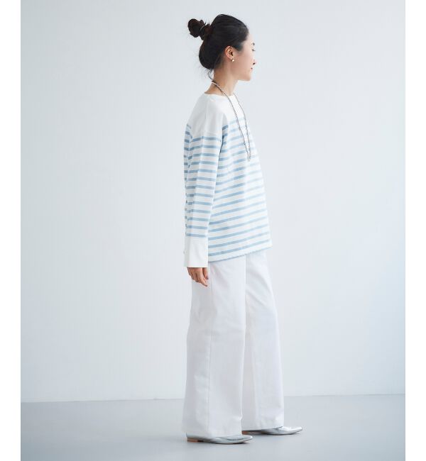 le.coeur blanc「《手洗い可能》マリンワイドパンツ」|その他|