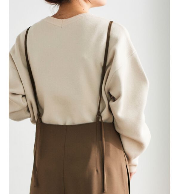 le.coeur blanc「《WEB限定アイテム》ハイウエストワイドキャミサロペット」|その他|