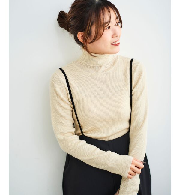 le.coeur blanc「《WEB限定アイテム》ハイウエストワイドキャミサロペット」|その他|