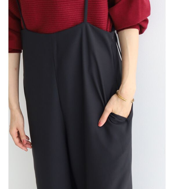 le.coeur blanc「《WEB限定アイテム》ハイウエストワイドキャミサロペット」|その他|