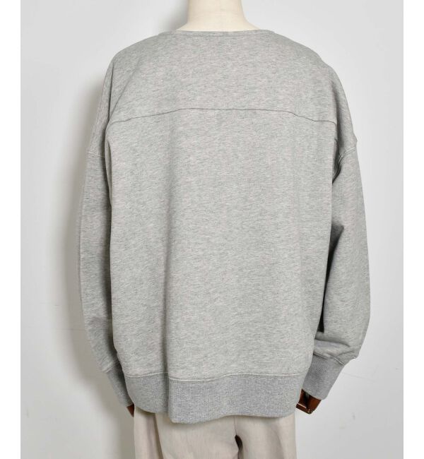  「ハーフジップノーカラースウェット」|スウェット・ジャージ|