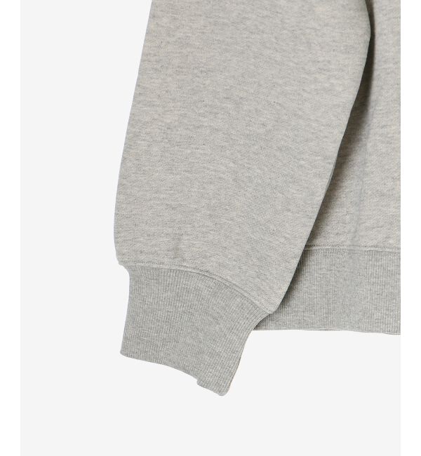  「ハーフジップノーカラースウェット」|スウェット・ジャージ|