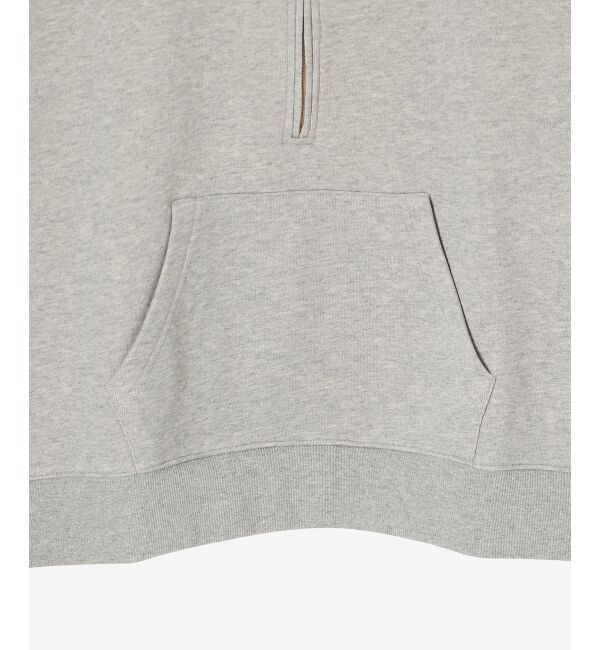  「ハーフジップノーカラースウェット」|スウェット・ジャージ|