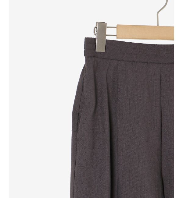  「ベルト付きリネンライクワイドパンツ」|その他|