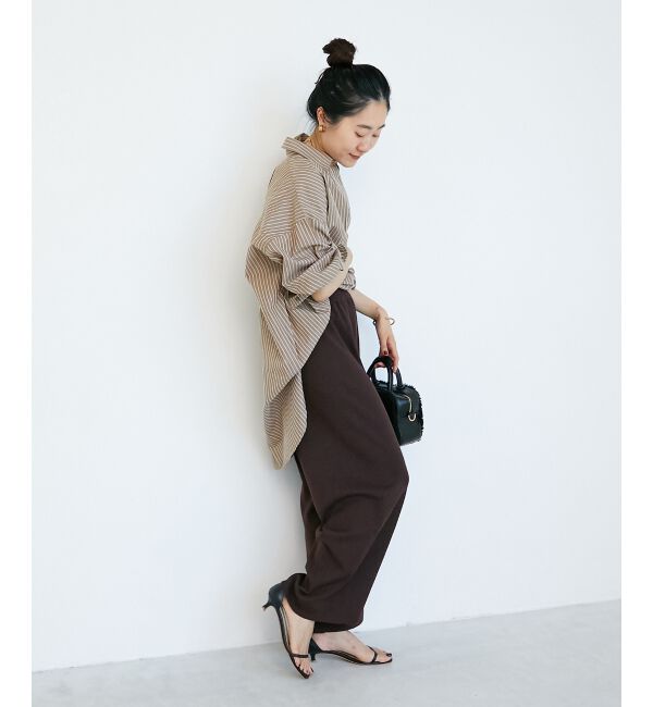  「《WEB限定アイテム》スムースニットイージーパンツ」|その他|