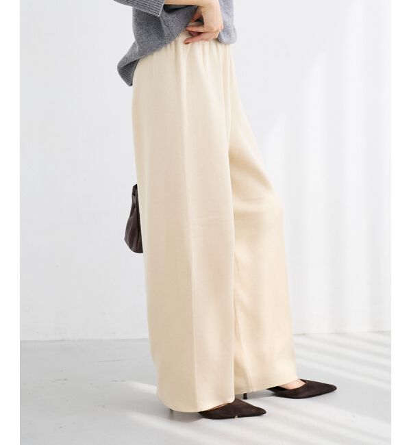  「《WEB限定アイテム》スムースニットイージーパンツ」|その他|