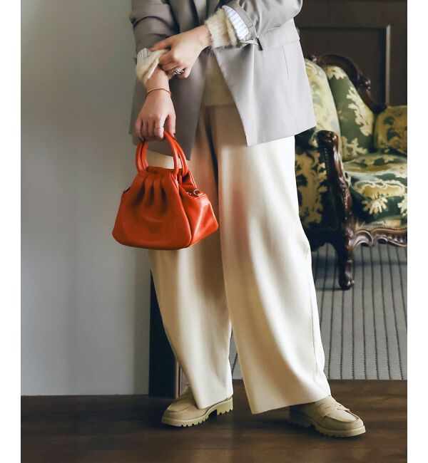  「《WEB限定アイテム》スムースニットイージーパンツ」|その他|