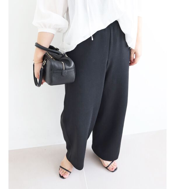  「《WEB限定アイテム》スムースニットイージーパンツ」|その他|
