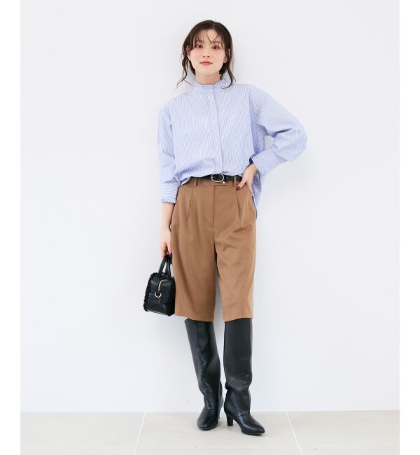  「タックデザインハーフパンツ」|その他|