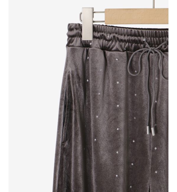  「《WEB限定アイテム》グリッタードットベロアイージーパンツ」|その他|