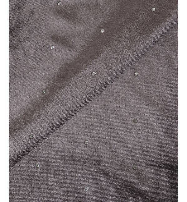  「《WEB限定アイテム》グリッタードットベロアイージーパンツ」|その他|