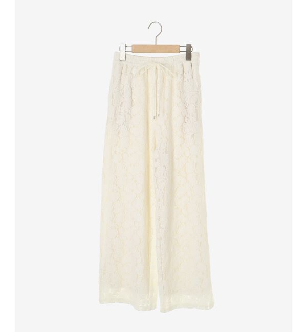  「《WEB限定アイテム》起毛レースイージーパンツ」|その他|