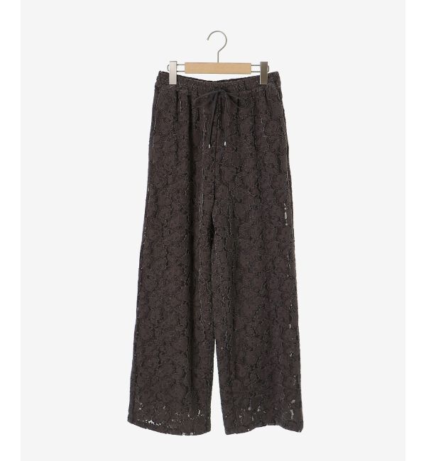  「《WEB限定アイテム》起毛レースイージーパンツ」|その他|